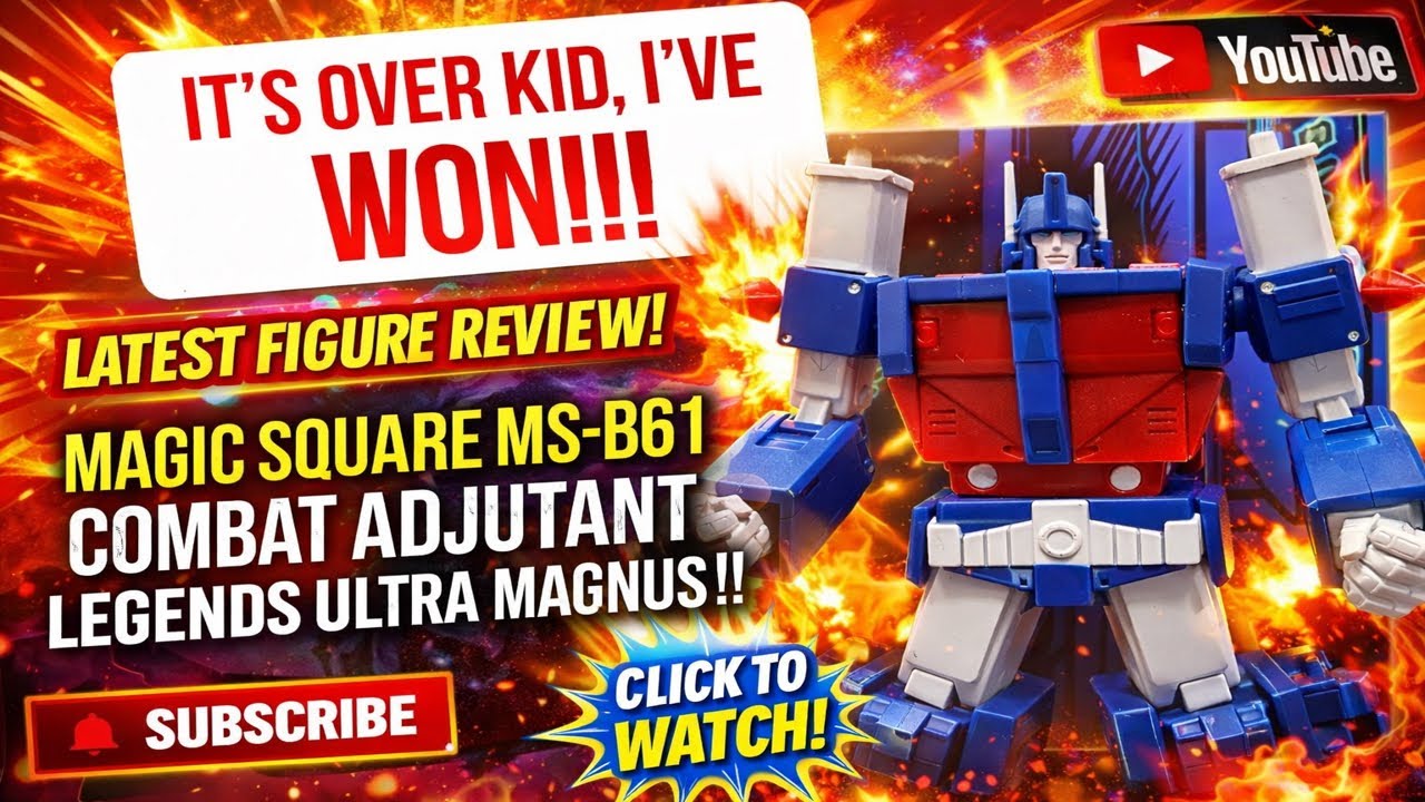 Magic Square MS-B61 Combat Adjutant Legends Ultra Magnus Figure Review!!!!