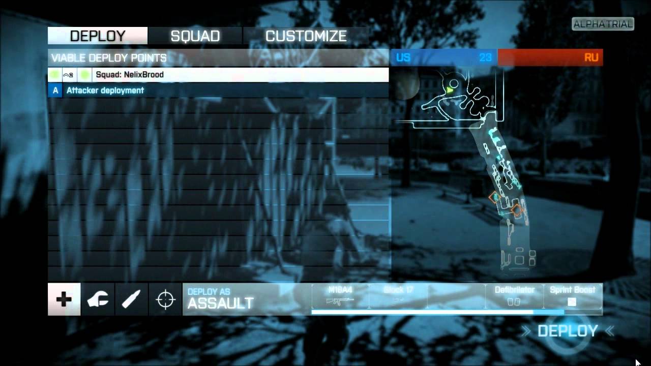 Battlefield 3 Alpha M16A4 Gameplay