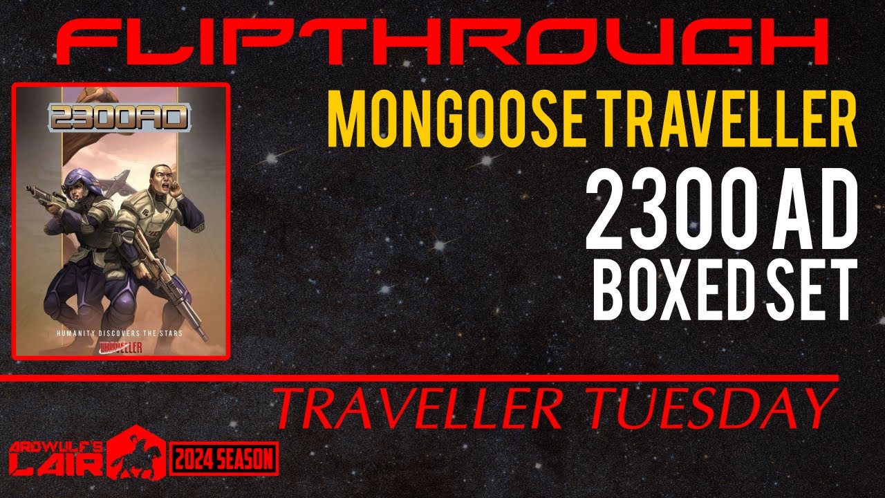 Traveller Tuesday | 2300AD Boxed Set for Mongoose Traveller 2nd Edition