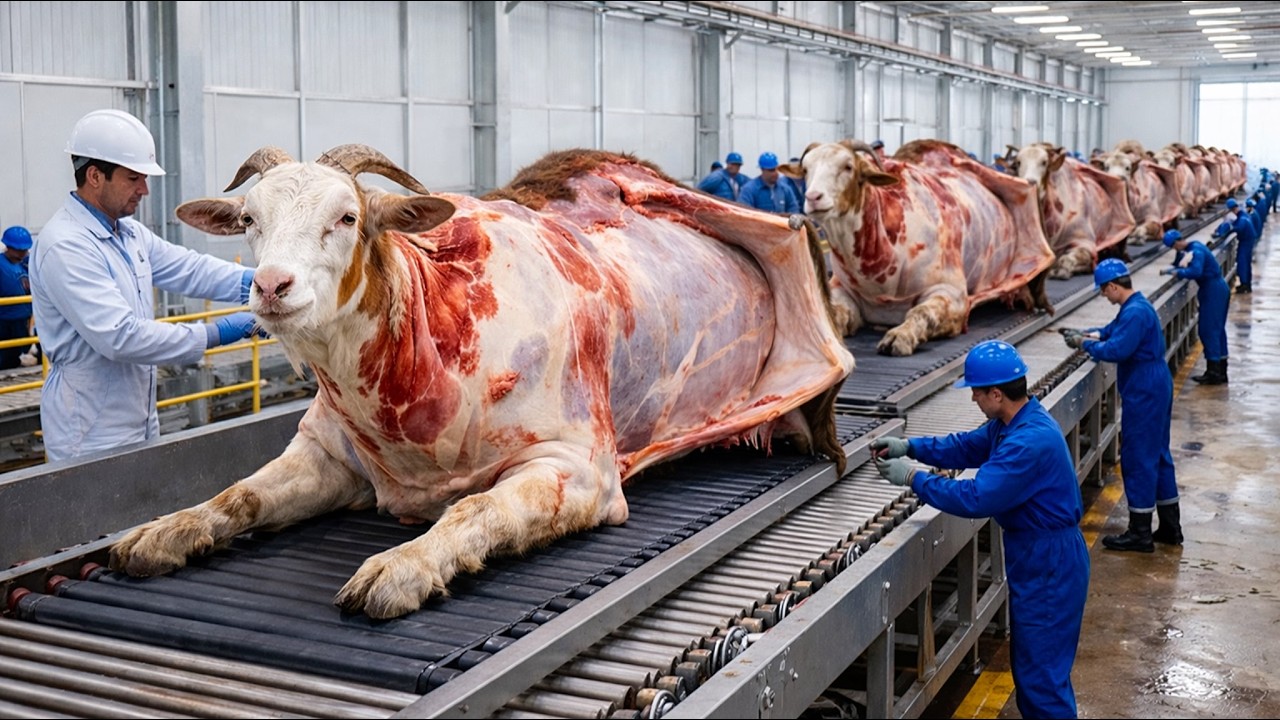 Inside an American Goat Leather Factory — From Farm to Luxury Leather (Full Process)
