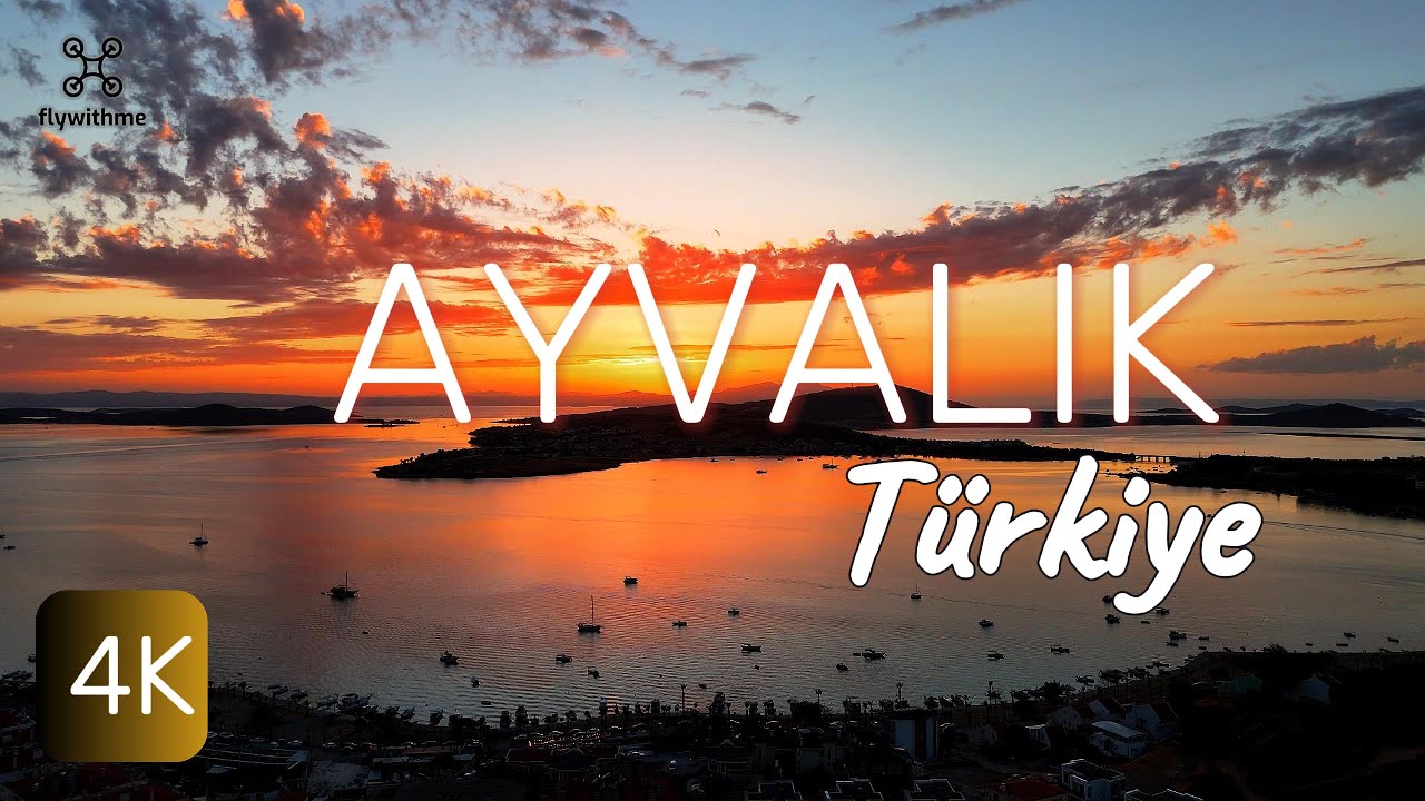 Ayvalık, Türkiye in 4K | Relaxing Drone Film