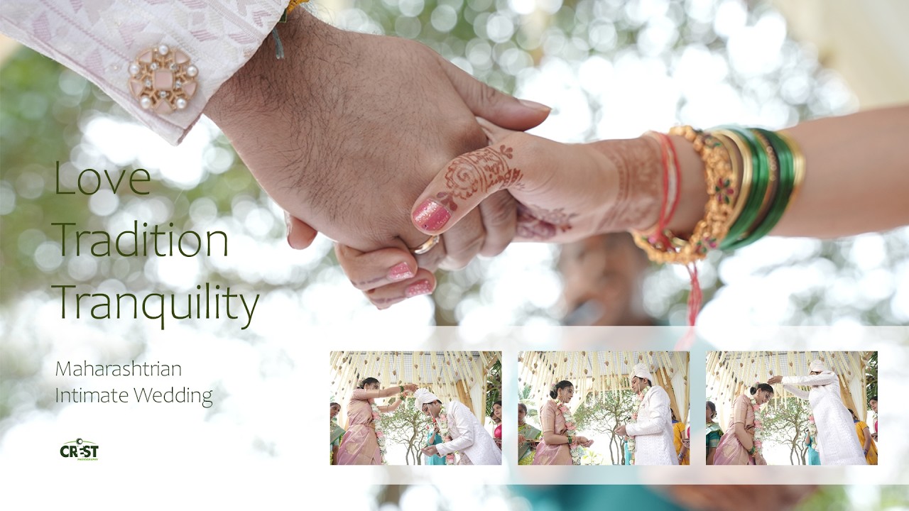 A Dreamy Maharashtrian Intimate Wedding in God's Own Country | Kerala | Crest Photography