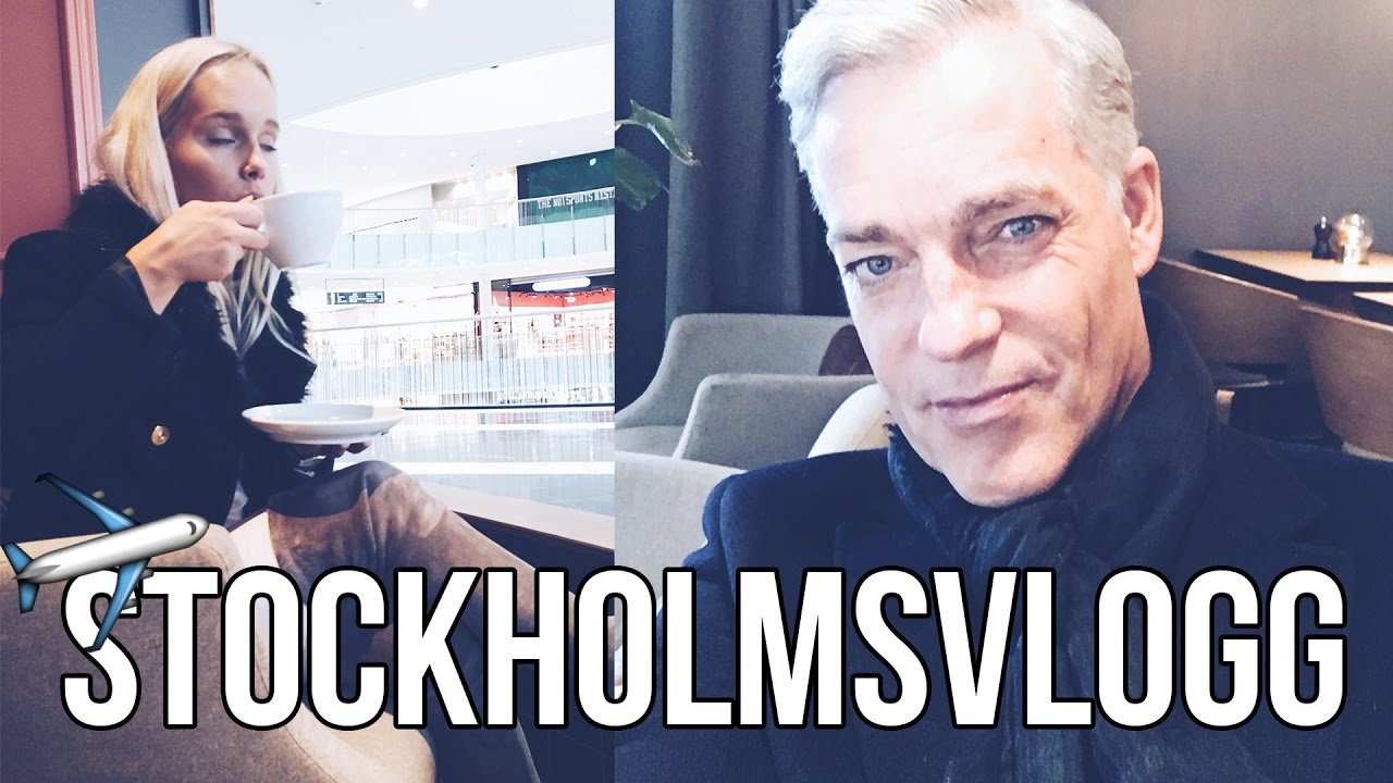 Går på spa och shoppar i Stockholm → Stockholmsvlogg med Pappa