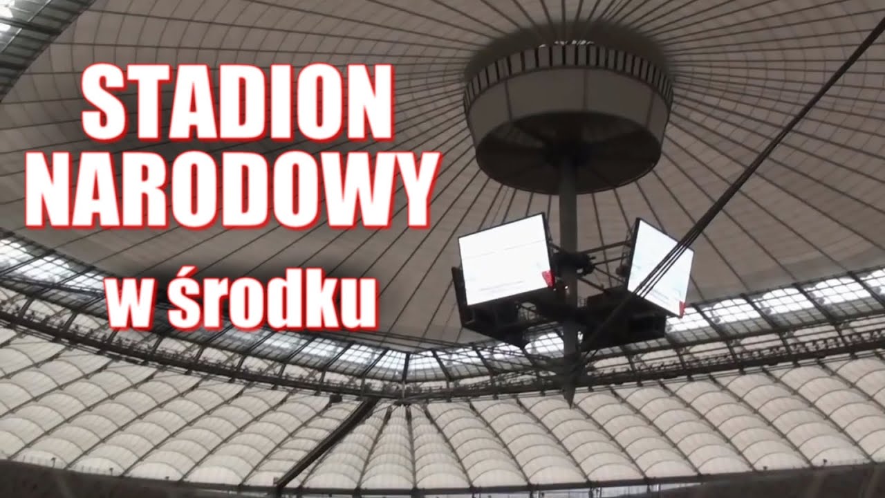 STADION PGE NARODOWY - Jak Wygląda w Środku? ZWIEDZANIE