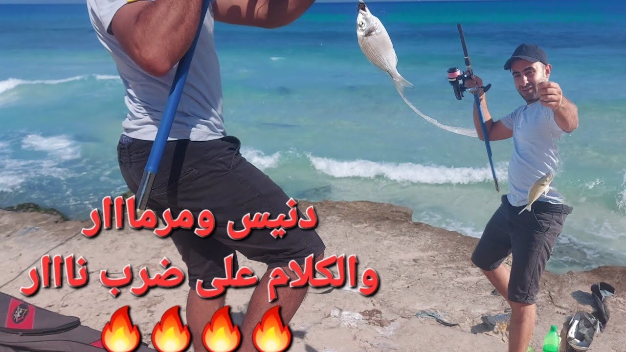 صيد سمك🎣دنيس🐟ومرمار🐟اليوم ضرب نااار🔥🔥🔥الصفا الخميس ٢٠٢٢/٨/١١