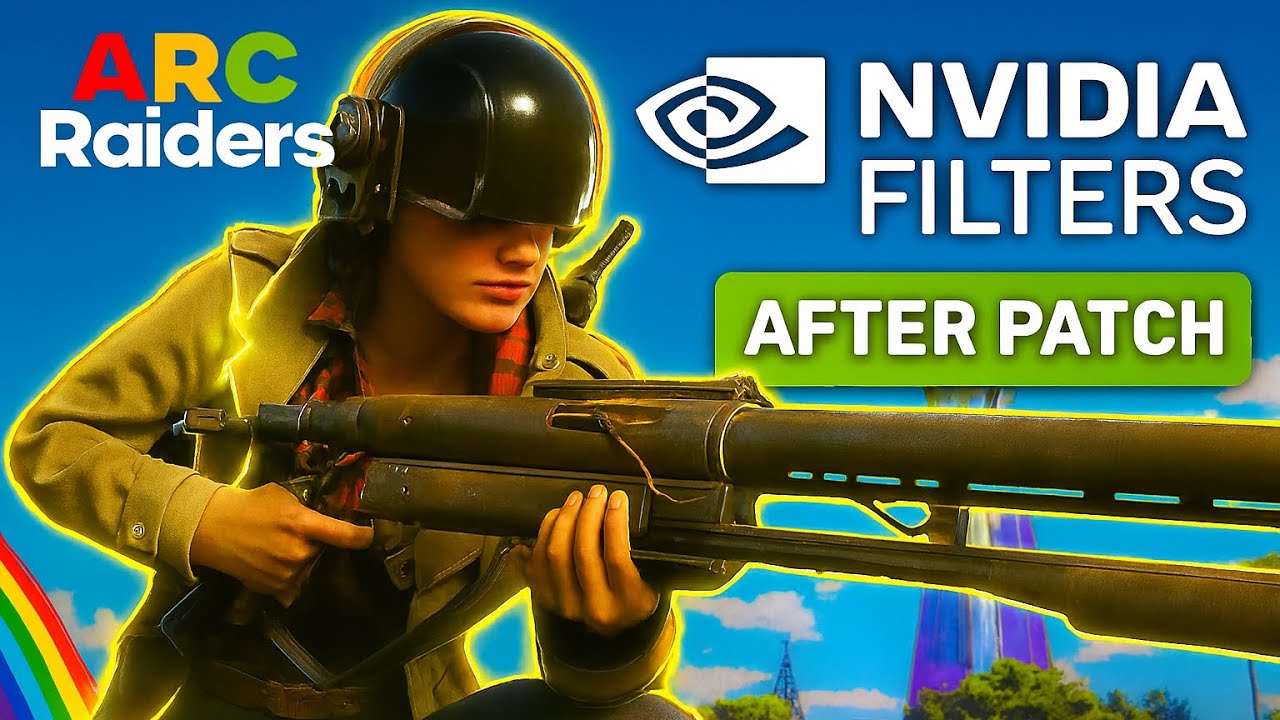 I FOUND A WAY TO SETUP NVIDIA FILTERS ON ARC RAIDERS 