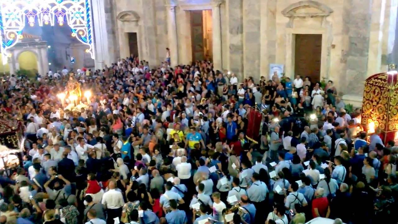 Festa Grande 2016 - Uscita ed entrata dei Cilii con Sant'Agata