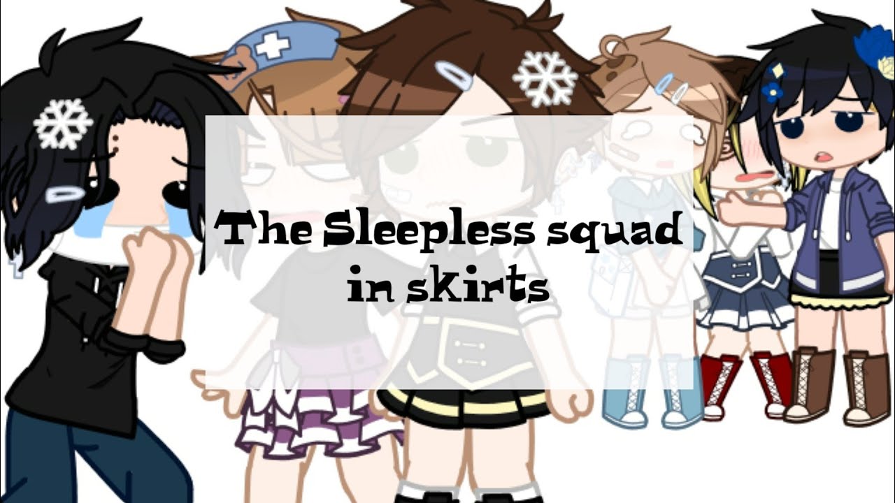 Lucky||The Sleepless 2nd year squad in skirts ( -Sakusa )
