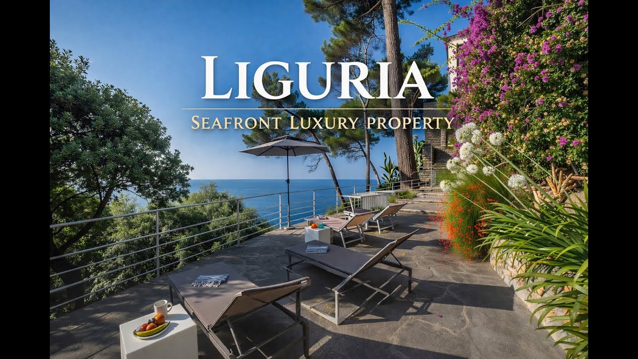 Exclusive Seafront Residence with Private Beach in Zoagli | Portofino Area | Alba Luxury