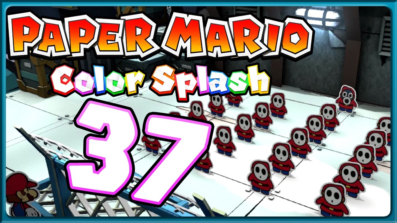 PAPER MARIO: COLOR SPLASH Part 37: Infiltration des Kobalt-Kai