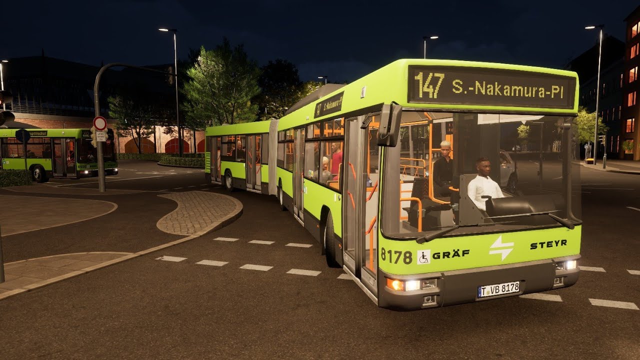 |City Transport Simulator|Ligne 147 + HLP|Man NG 235|