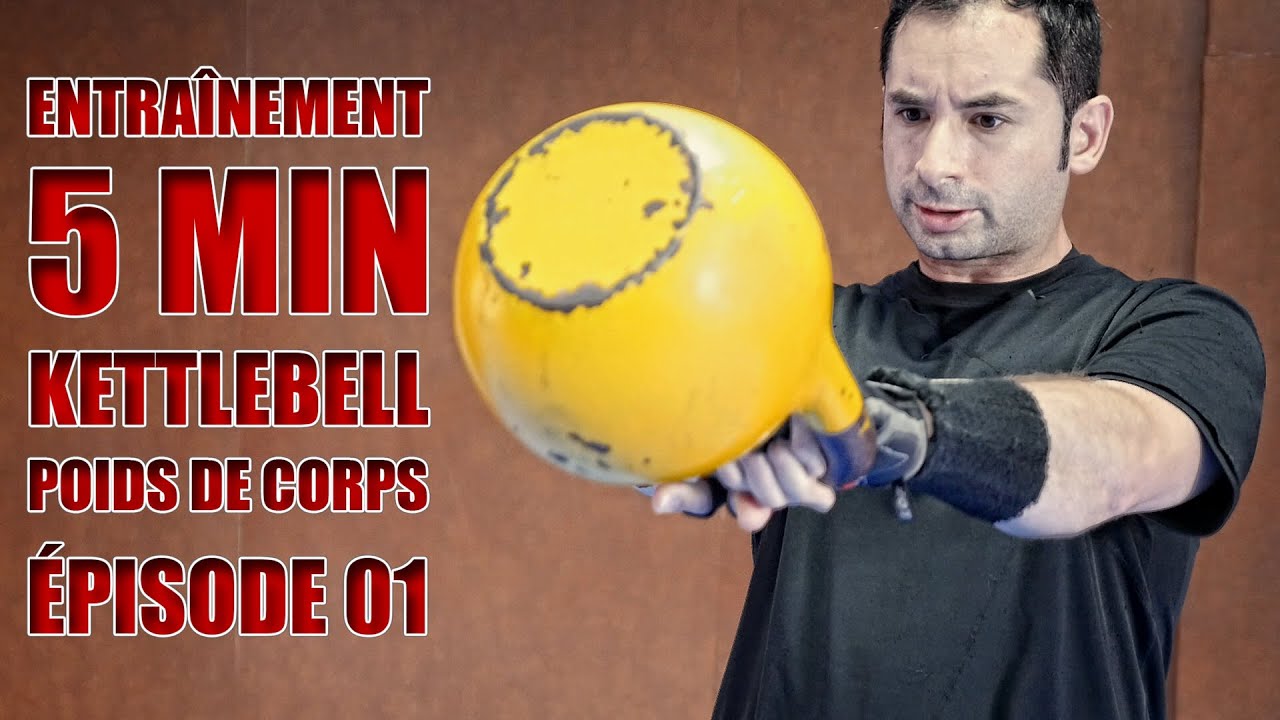 Kettlebell : Entraînement EXPRESS 5 min - Épisode 1 | FRANCE KETTLEBELL