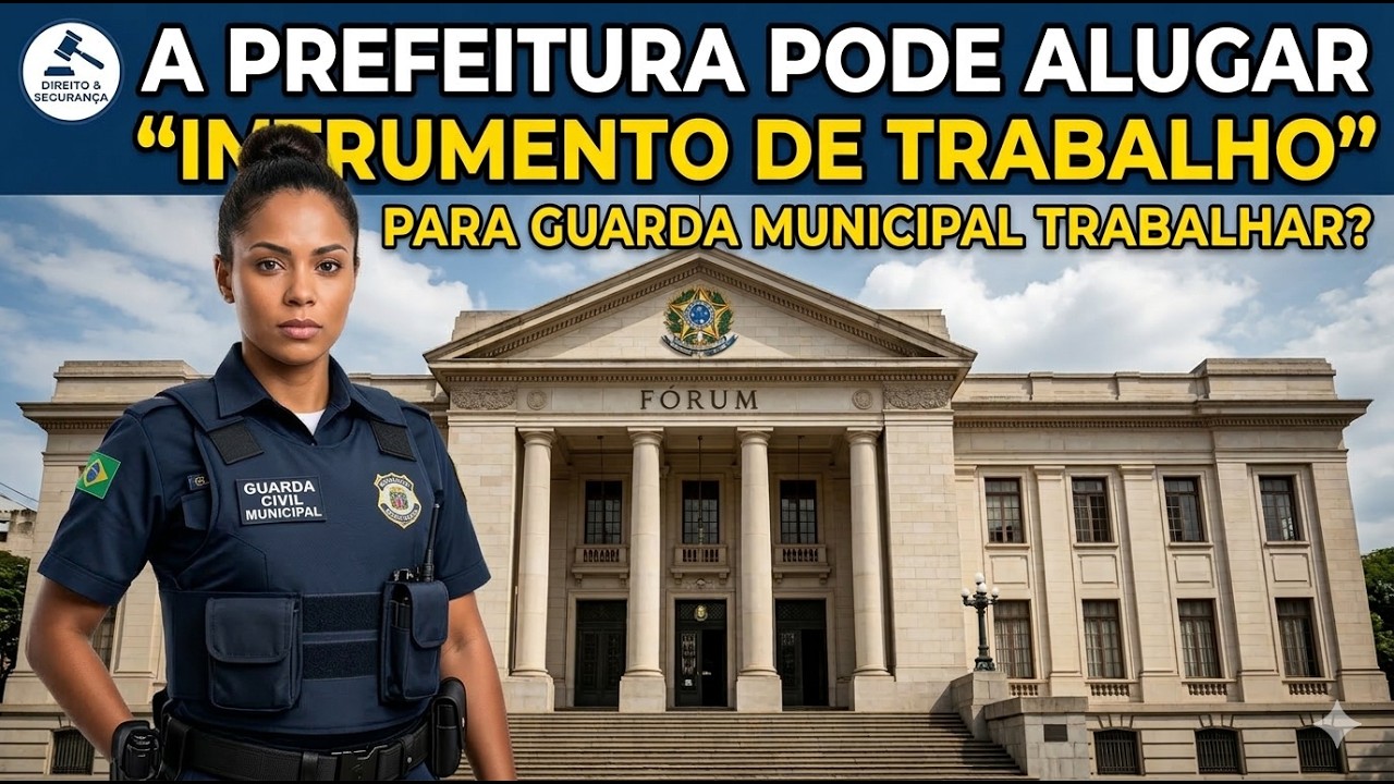 ATENÇÃO: UM CASO DIFERENTE | GUARDA MUNICIPAL PROCESSA PREFEITURA