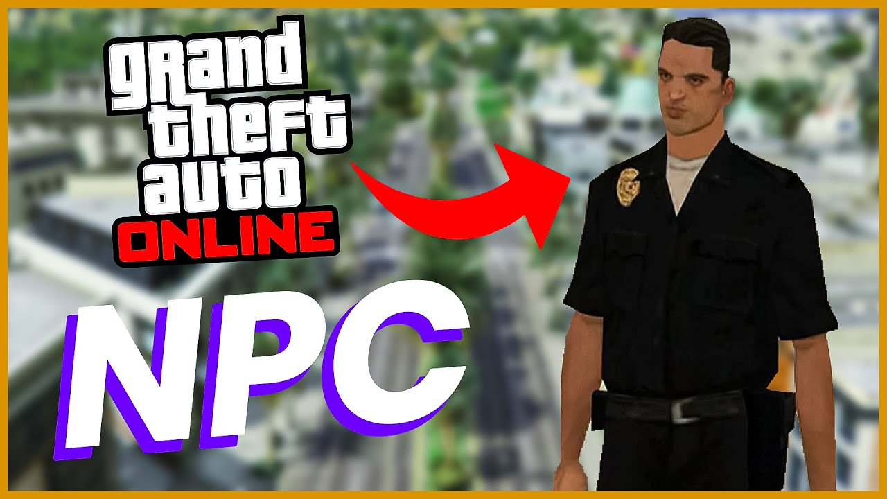 ME HAGO PASAR por NPC de POLICIA en GTA V ONLINE
