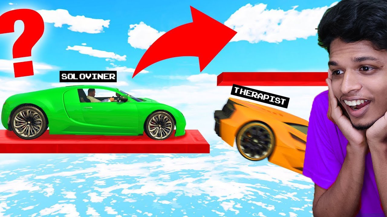 GTA 5 : FUNNIEST RACE EVER !!! Ft.@soloviner Malayalam |