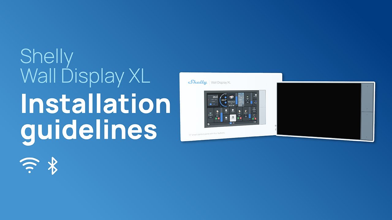 Shelly Wall Display XL - Installation video