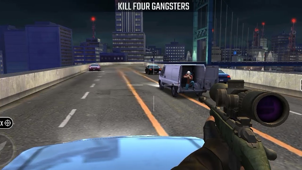 Pure sniper Z1LA Boss-5 LOST ANGELES | Kill four gangsters #puresniper