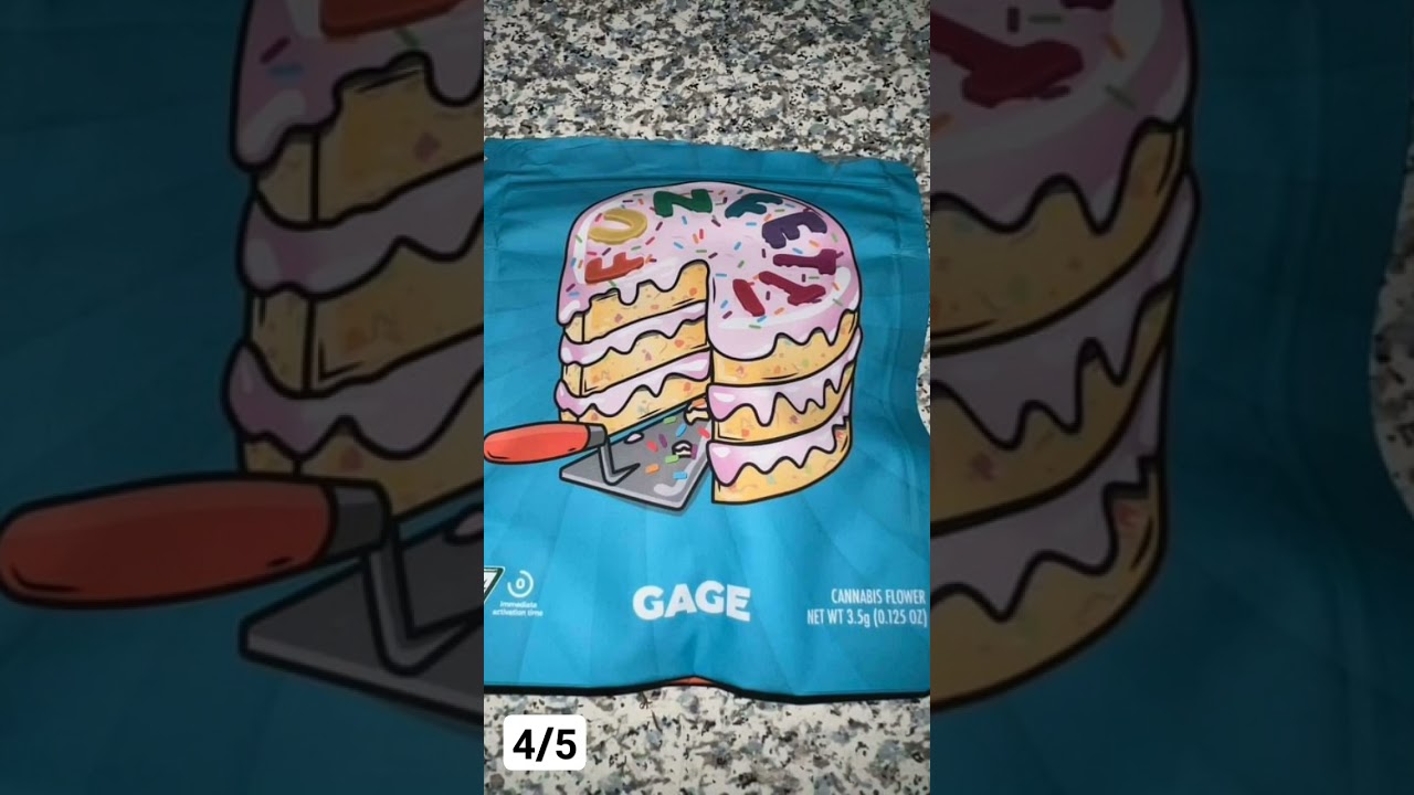 Gage - Funfetti (Review) #420 #cookies #smokeweedeveryday