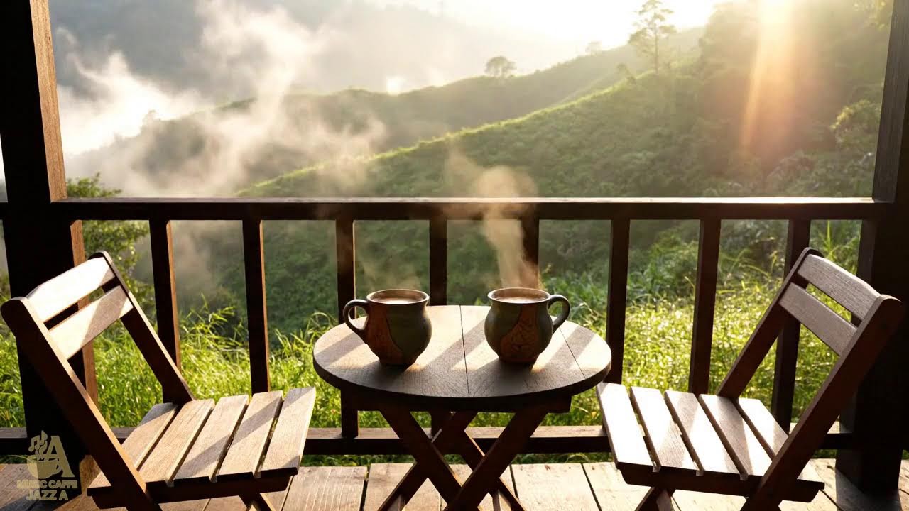 Achieve Deep Focus & Serenity: Balcony ASMR, Jazz & City Ambiance 🎶