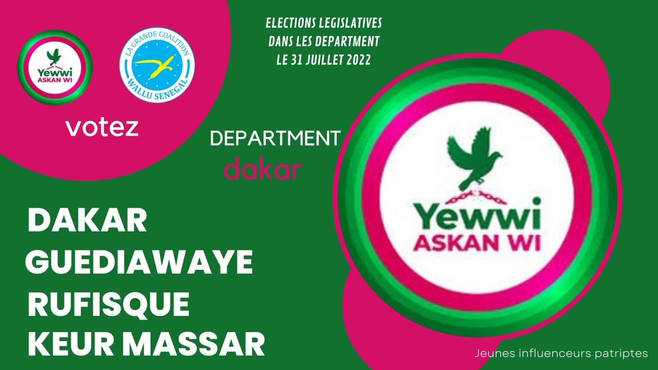 Yewwi Askan Wi ak Wallu Senegal 🇸🇳