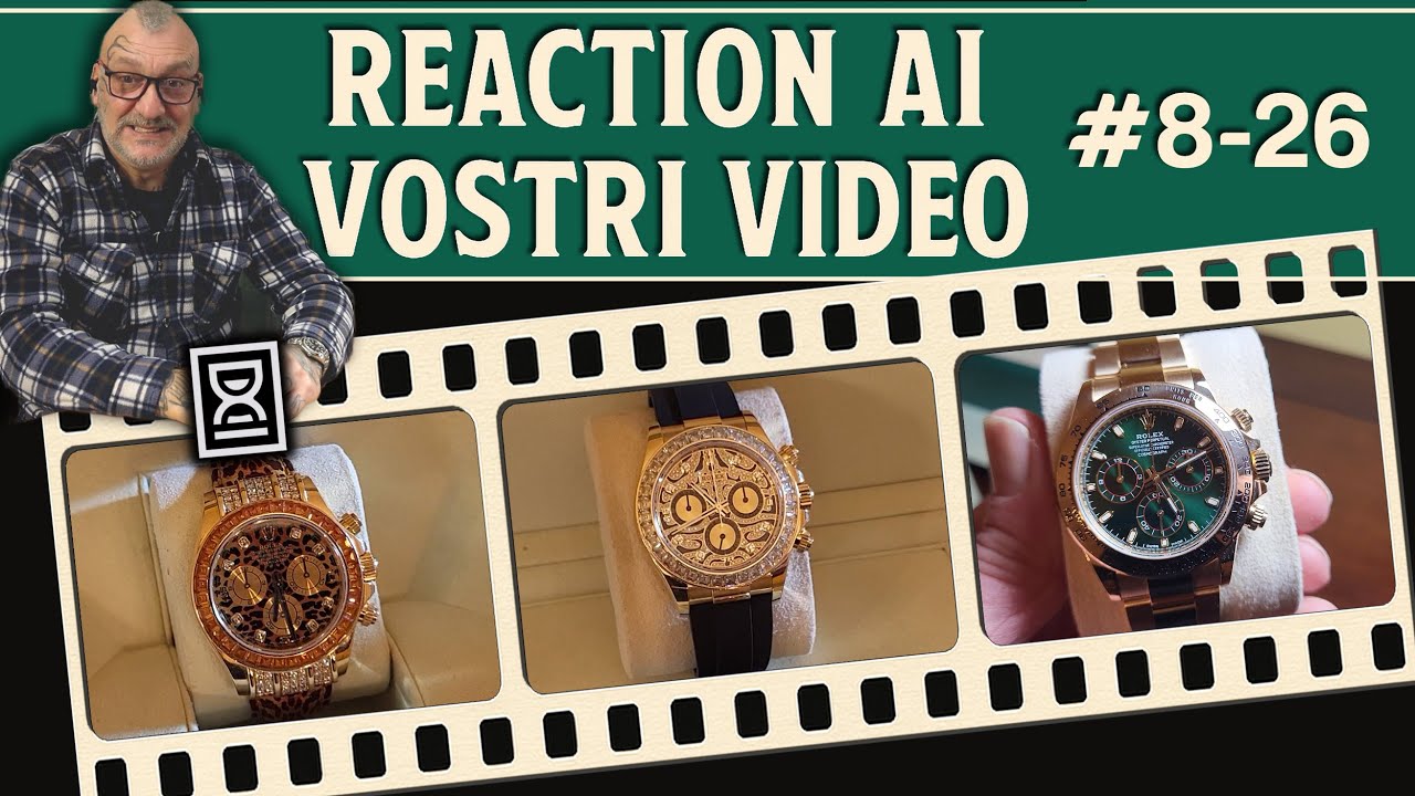 Nuovi Rolex pacchiani: è tornato l'amico degli orologi eccessivi