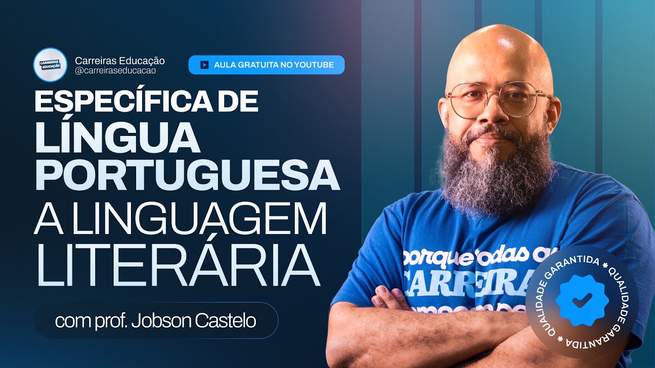 A linguagem literária | Específica de Língua Portuguesa para Concursos de Professores