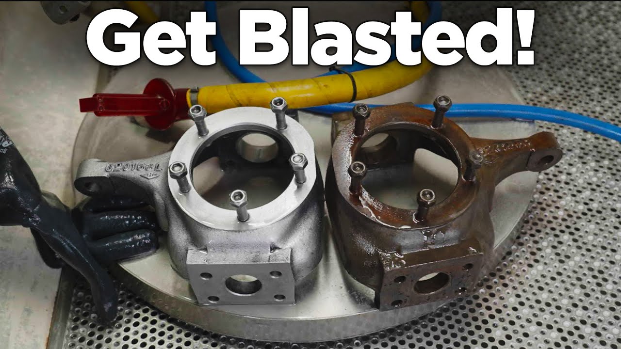 Vapor Blasting Makes Dirty Parts Look Brand New Again!
