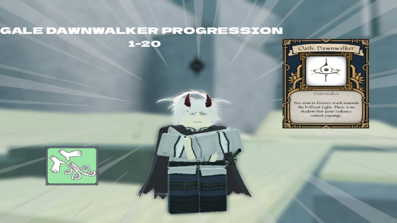 GALE DAWNWALKER PROGRESSION(1-20)|DEEPWOKEN