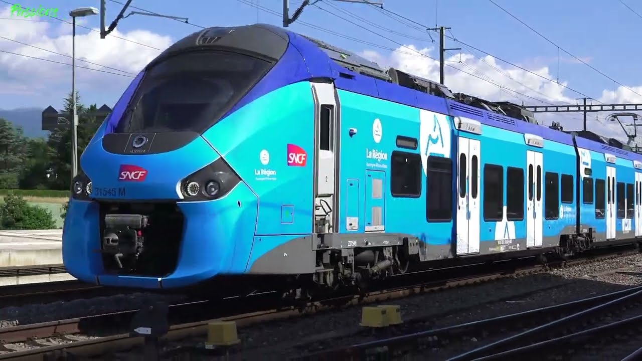 Léman Express | Rames SNCF Série Z 31500 | Circulations sur territoire Suisse
