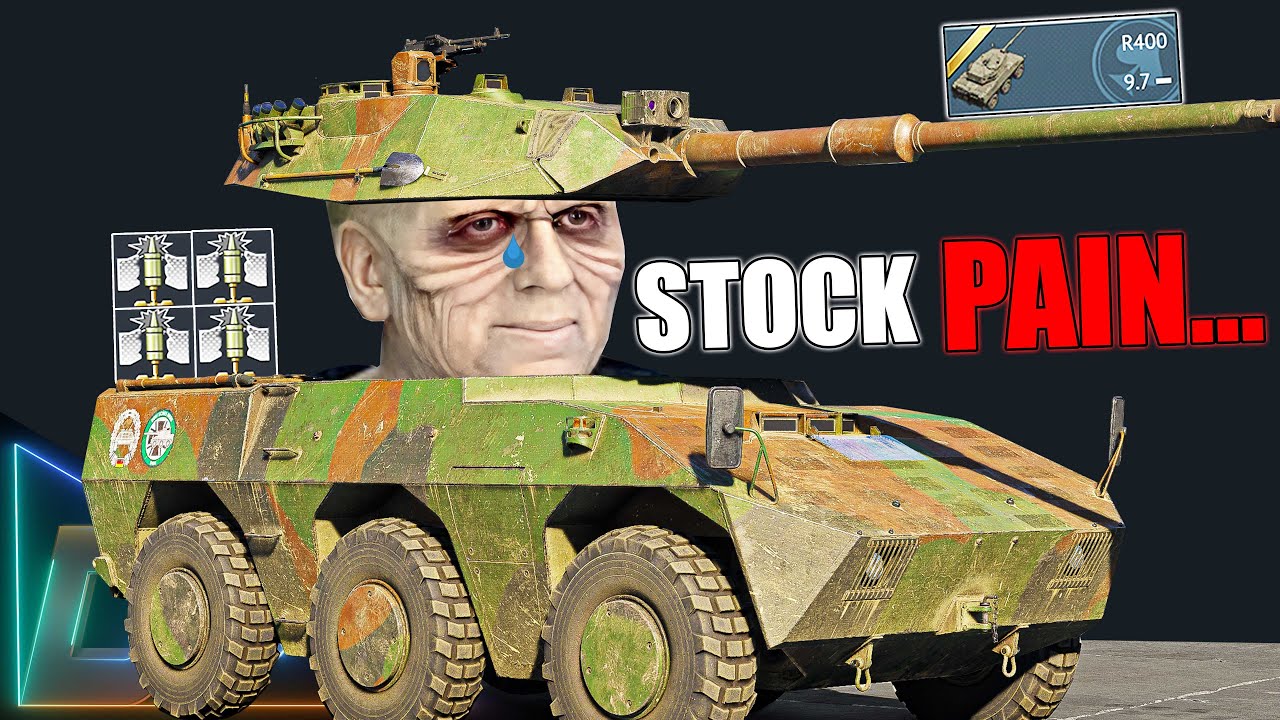 THE STOCK GRIND MADE ME RETHINK MY LIFE CHOICES... R400 in War Thunder