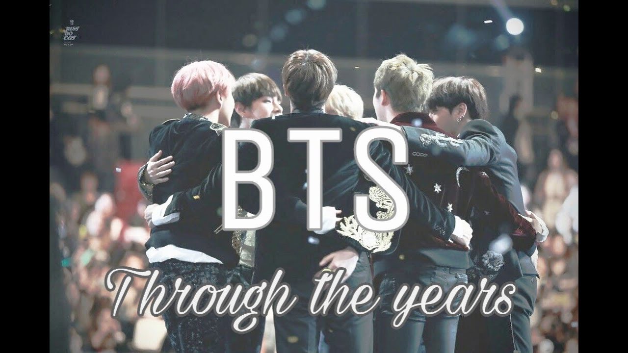 BTS -through the years