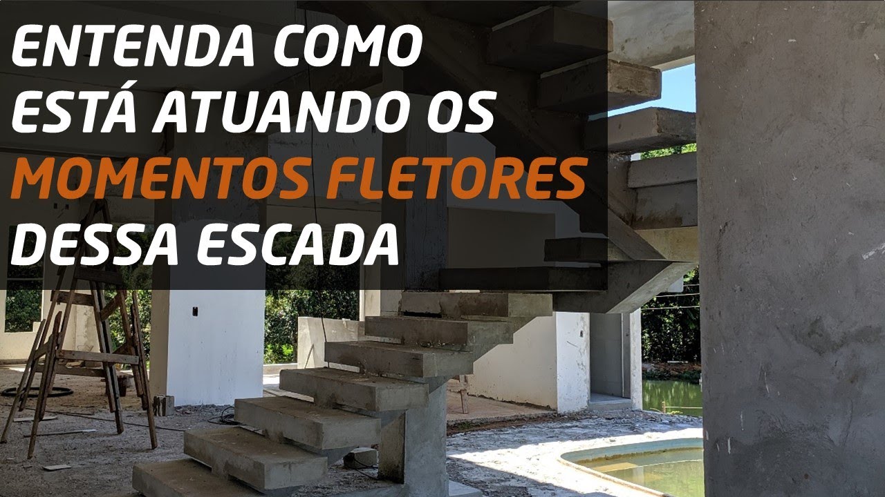 VEJA COMO FUNCIONA O MECANISMO DE UMA ESCADA ESPINHA DE PEIXE.