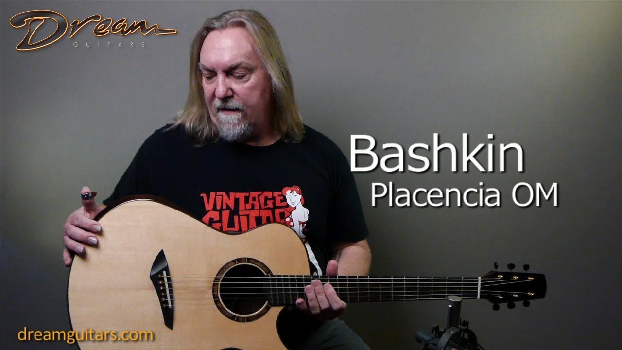 2007 Bashkin Placencia OM, Brazilian Rosewood & German Spruce