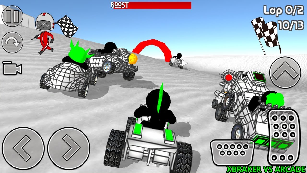 Stickman Car Racing - Extreme Stick Driving - Android Gameplay FHD
