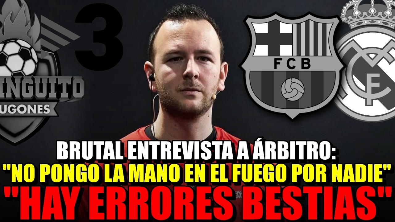 💣🔥 *ÁRBITRO HARTO* ENTREVISTA A JOAN FABREGAS: BARÇA, YOLANDA PARGA, CTA, REAL MADRID, MATEU LAHOZ
