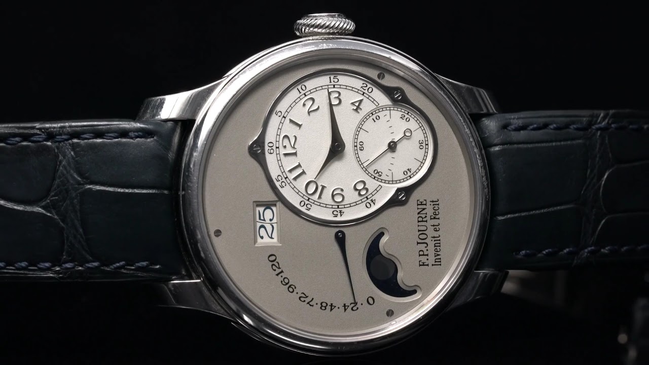 F.P. Journe Octa Lune Platinum Power Reserve Date Display Automatic PT950