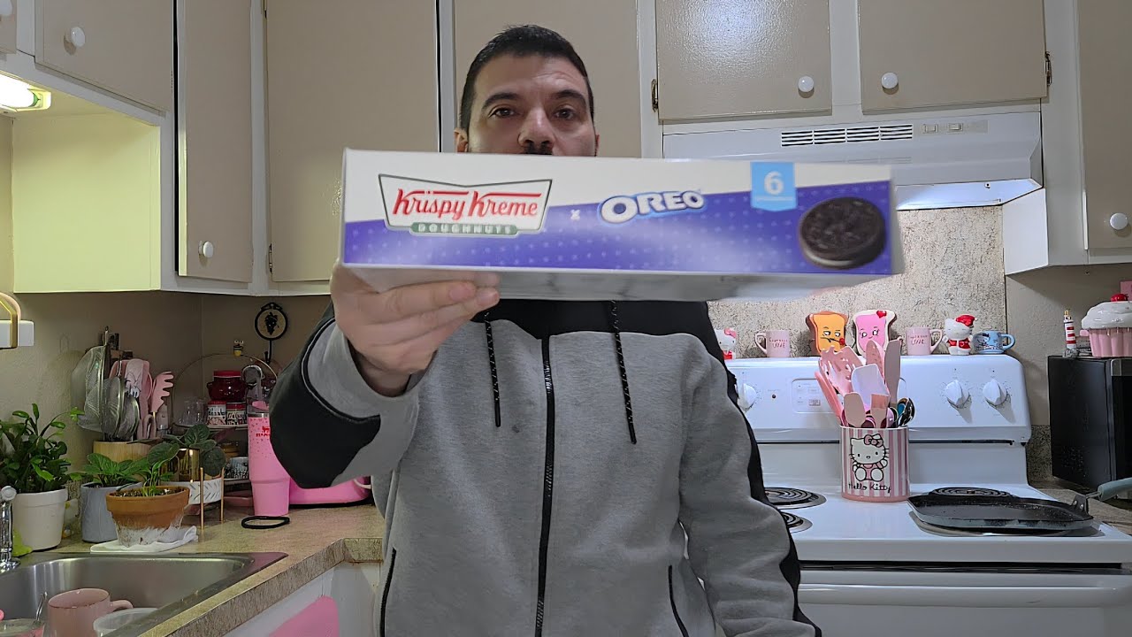 Krispy Kreme Oreo doughnut 