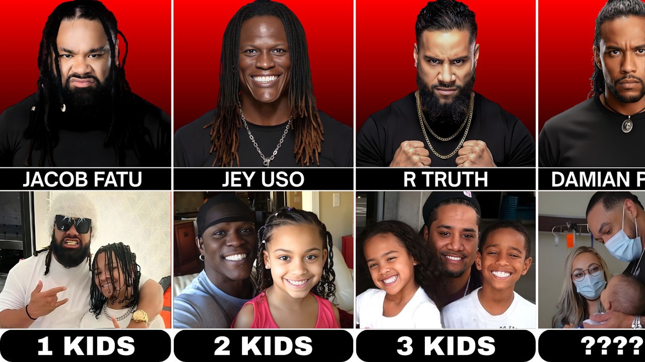 WWE Black Superstars And Their Children’s | wrestlinginc