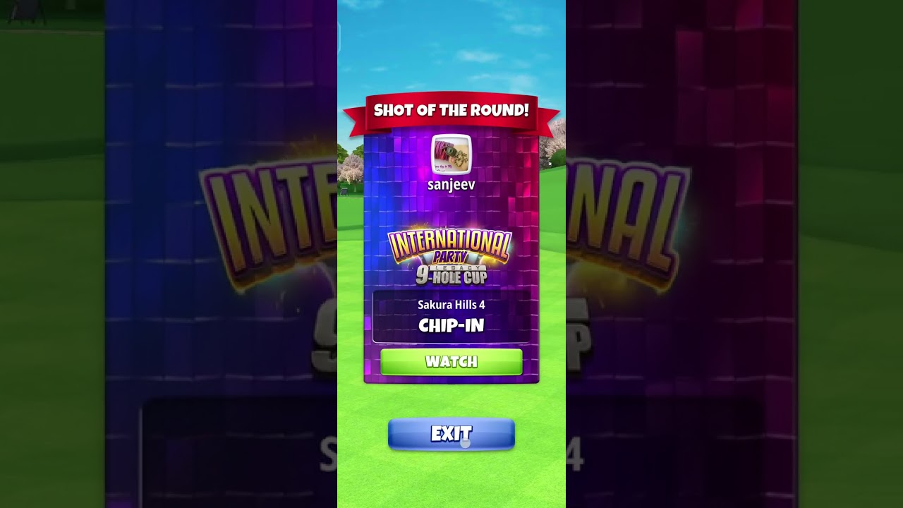 Golf,Tournament Golf,International Party Legacy 9 Hole Cup,Solo Tournament #gaming #games #gameplay 