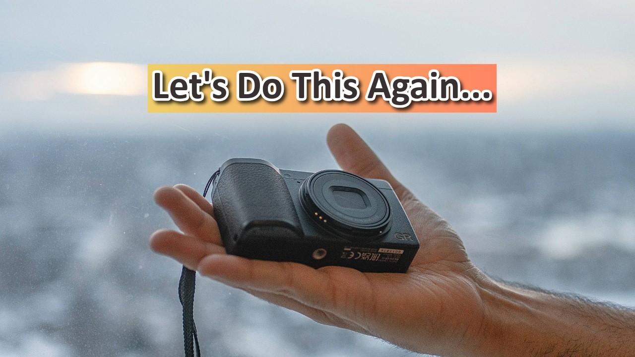 Мой первый фотоаппарат Ricoh GR IV оказался неисправным. Пробую снова.