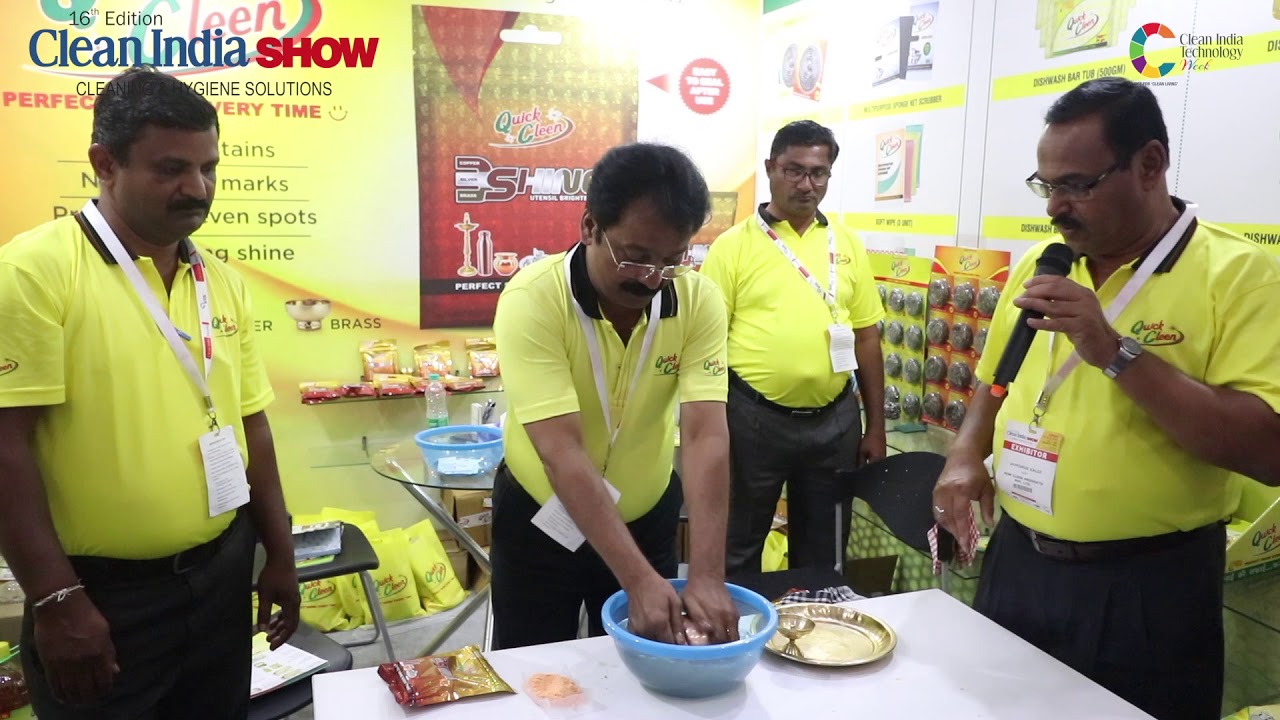 Clean India Technology Week 2019 - Live Demo by Aum Cleen Products Pvt  Ltd