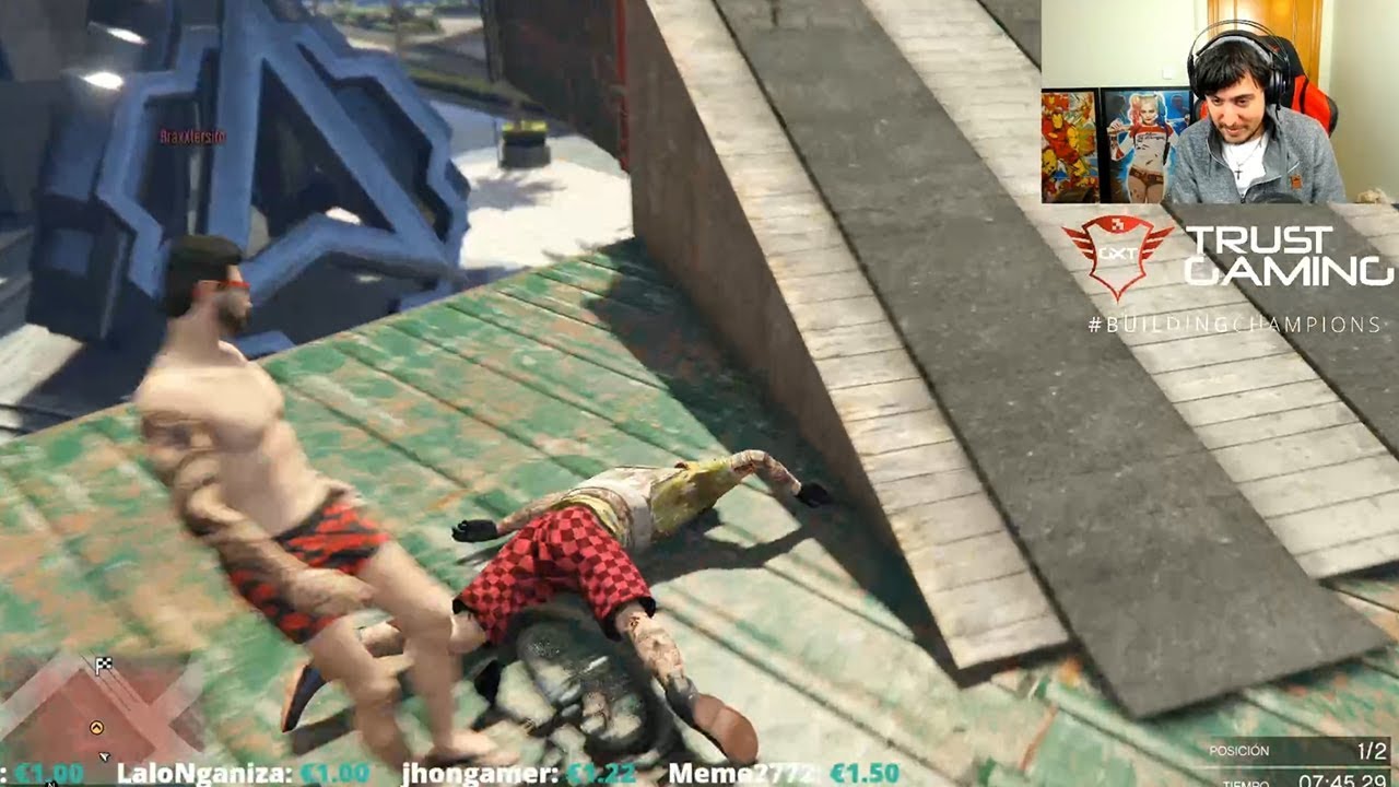 LA BICICLETA POSEÍDA!! MEGA BUG! DIRECTO COMPLETO PARKOUR GTA V