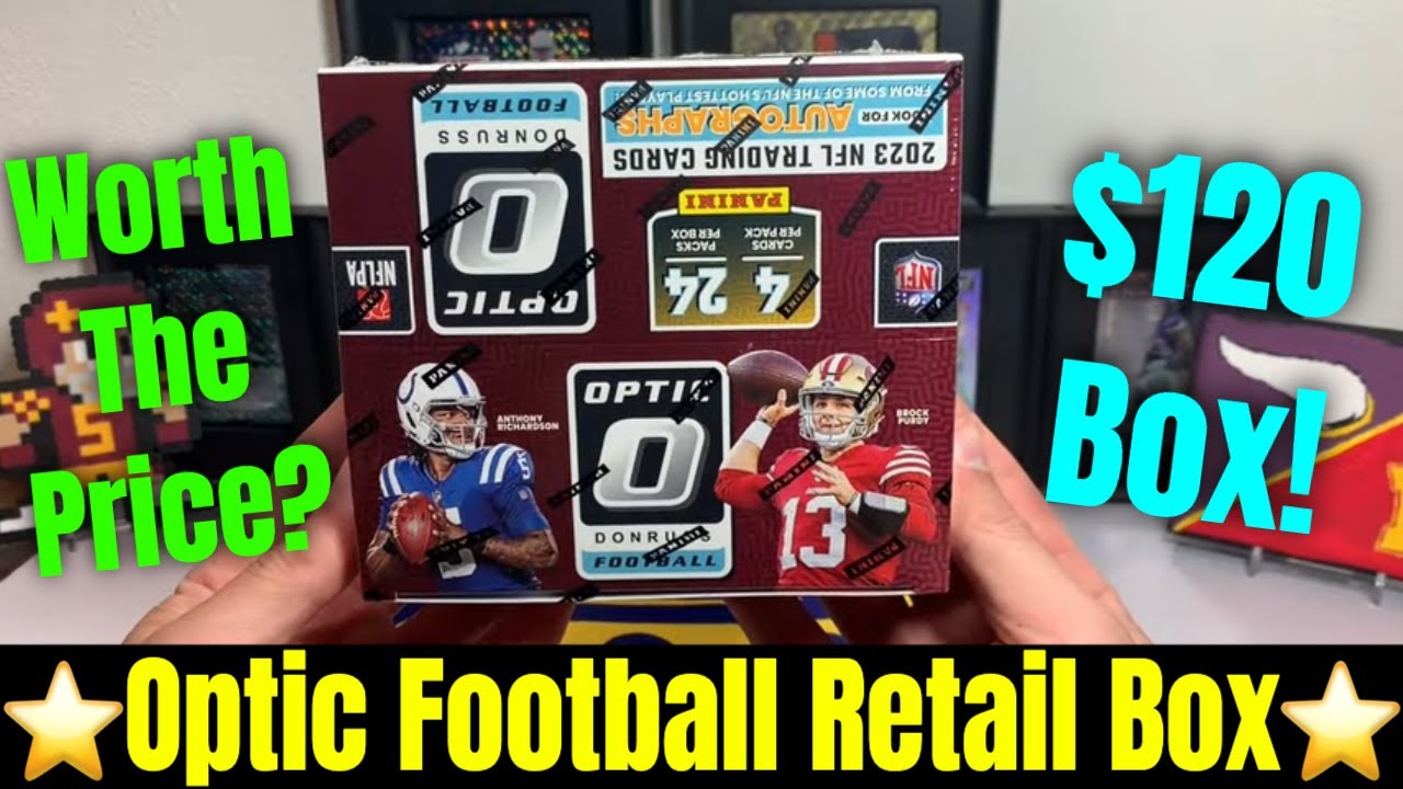 $120 For This 24 Pack 2023 Optic Football Retail Box! Solid Star Rated Rookie Pulls & More!