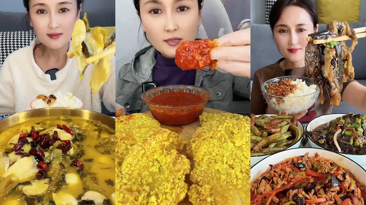 ASMR Mukbang Korean Food Pedas Lauk Kuah Porsi Jumbo Yummy Bikin Lahap