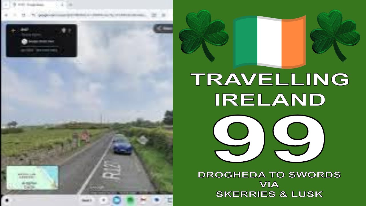 Travelling Ireland - Irish Road 99 - Drogheda to Swords via Skerries and Lusk