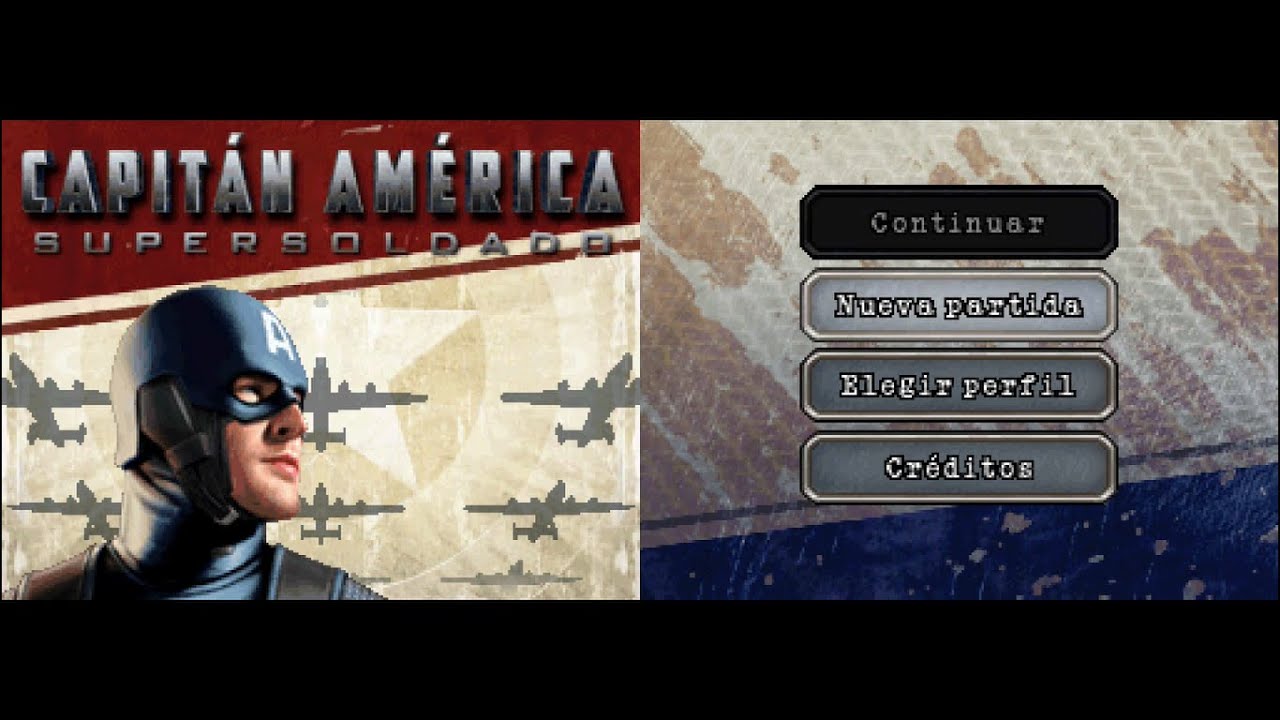 Capitán América: Supersoldado (Español) de Nintendo DS con emulador melonDS. Gameplay