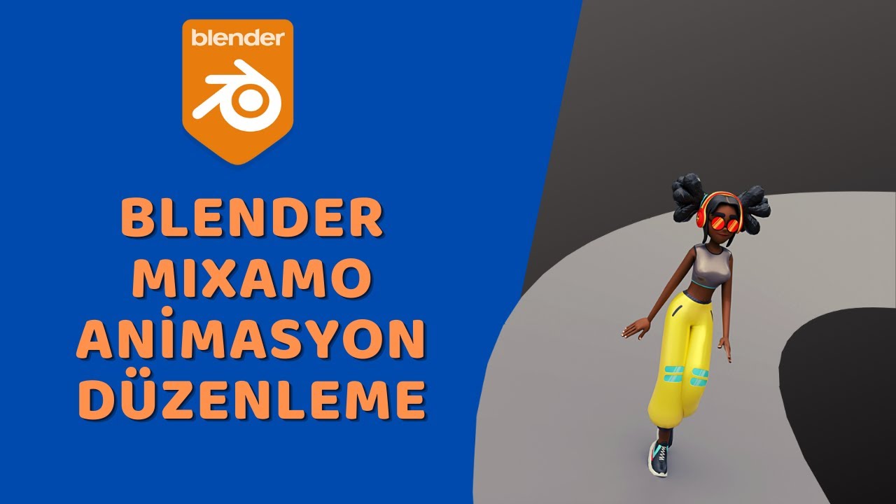 Blender - Mixamo Animasyonlarını Düzenleyin