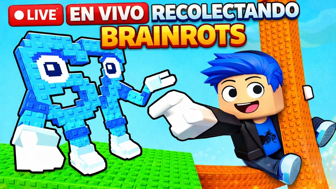 EN VIVO : recolectando brainrots en roblox   #roblox #brainrot