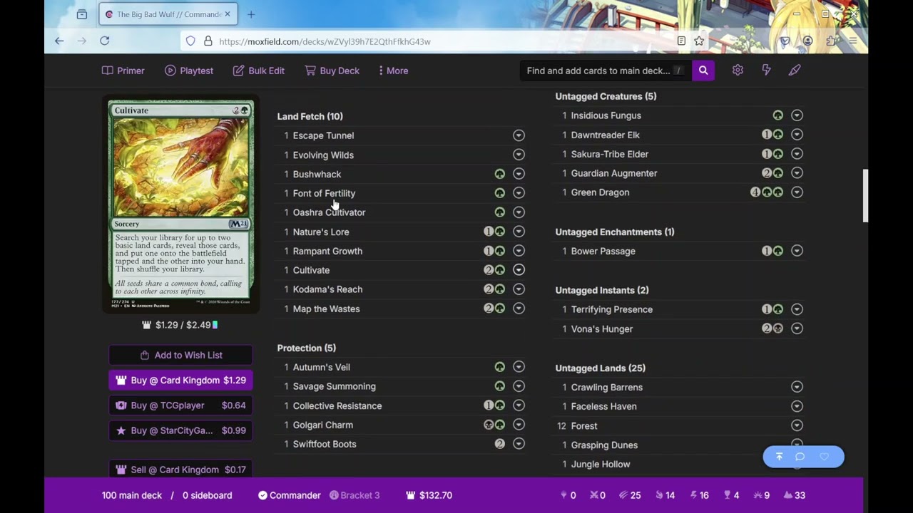 Magic: The Gathering: EDH Deck: Sarulf, Realm Eater