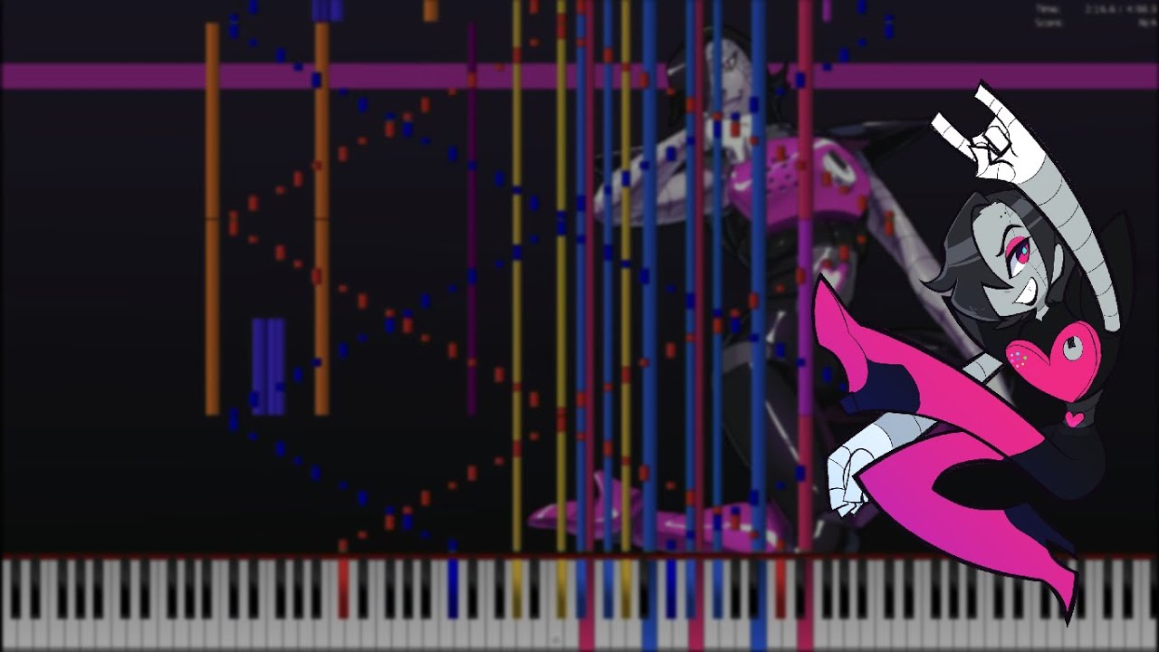 UNDERTALE ~ CORE w/ 265,000+ Notes (Black MIDI)